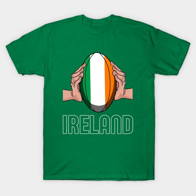 Ireland Rugby - Six Nations T-Shirt by Ashley-Bee